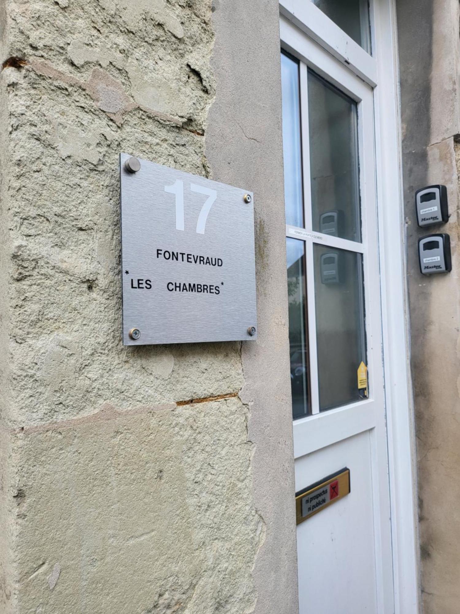 Fontevraud Les Chambres Exterior foto